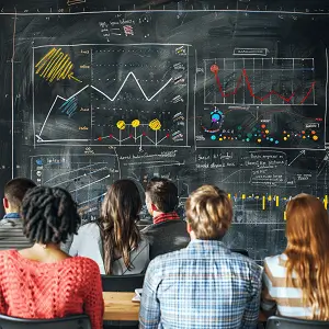 介绍自己在地产公司上班